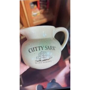 Vintage Cutty Sark Scots Whisky Ceramic Water Jug